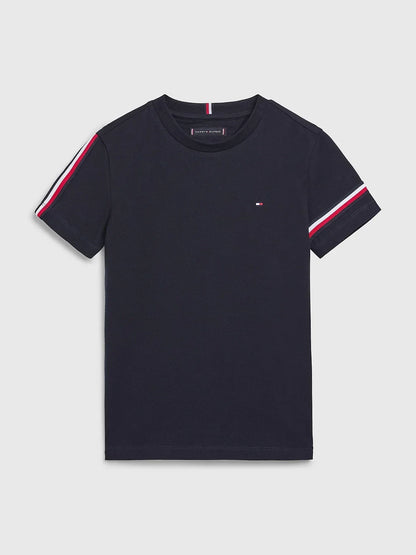 T GLOBAL STRIPE TEE S/S 211858 - LUX54