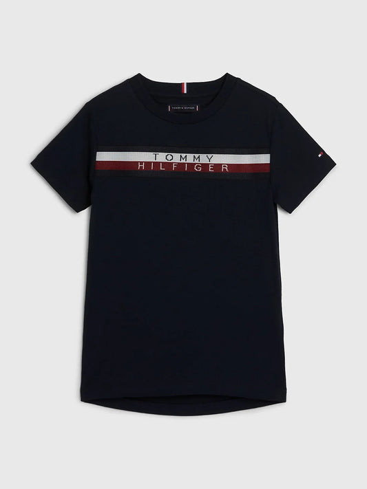 T GLOBAL STRIPE TEE S/S 213393 - LUX54