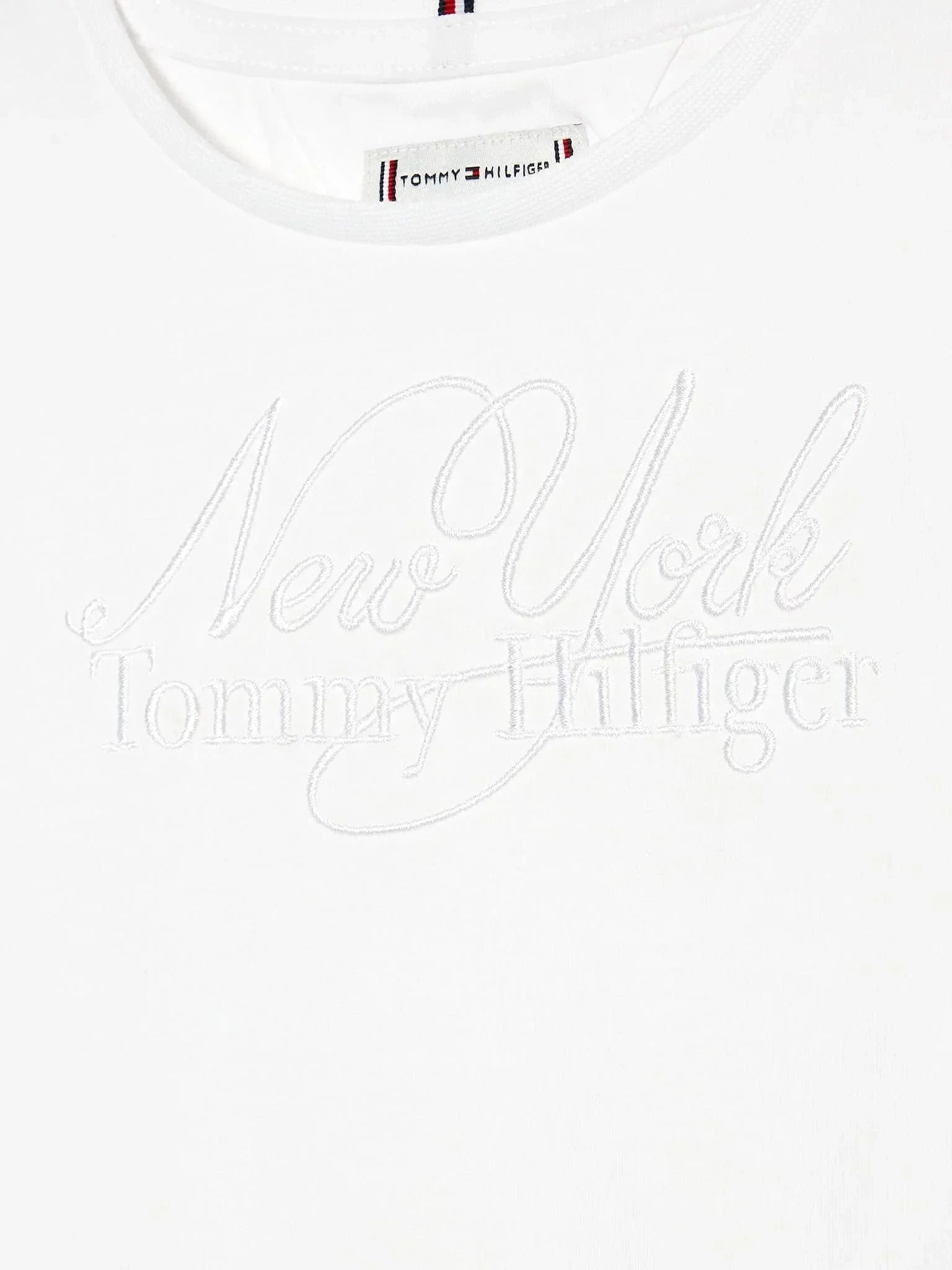 T TOMMY NY SCRIPT TEE S/S 212364 - LUX54