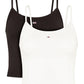 TJW 2PACK ESSENTIAL STRAP TOP 240023 - LUX54