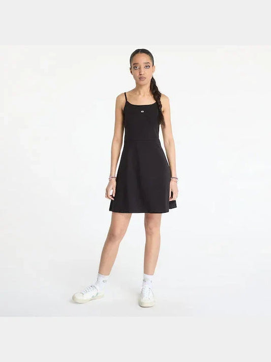 TJW ESSENTIAL STRAP FLARE DRESS 240229 - LUX54
