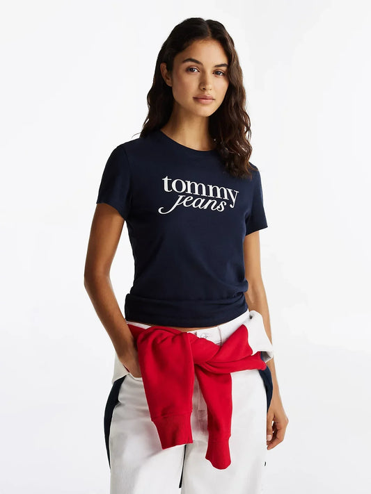 TJW SLIM ESSENTIAL LOGO TEE EXT 237192 - LUX54