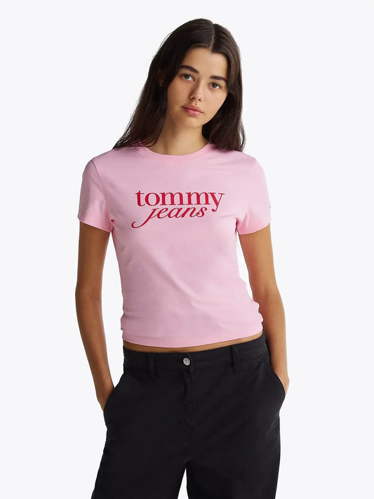 TJW SLIM ESSENTIAL LOGO TEE EXT 237195 - LUX54