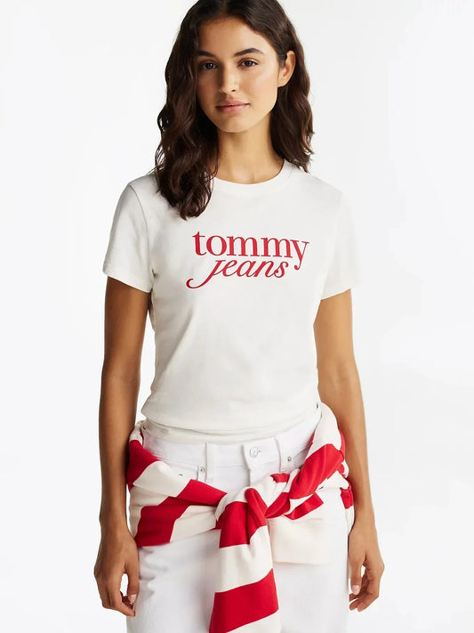 TJW SLIM ESSENTIAL LOGO TEE EXT 237197 - LUX54