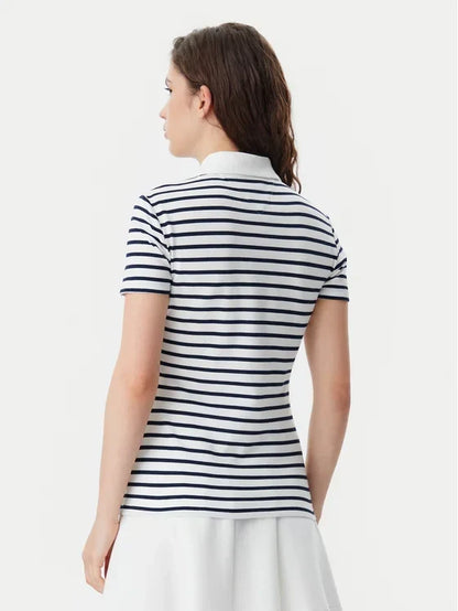 TJW SLIM ESSENTIAL POLO SS 240063 - LUX54