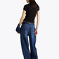 TJW SLIM VARSITY RIB TEE EXT 237182 - LUX54