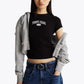 TJW SLIM VARSITY RIB TEE EXT 237182 - LUX54
