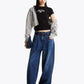 TJW SLIM VARSITY RIB TEE EXT 237182 - LUX54