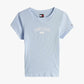 TJW SLIM VARSITY RIB TEE EXT 237183 - LUX54