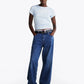 TJW SLIM VARSITY RIB TEE EXT 237183 - LUX54