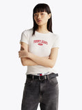 TJW SLIM VARSITY RIB TEE EXT 237184 - LUX54