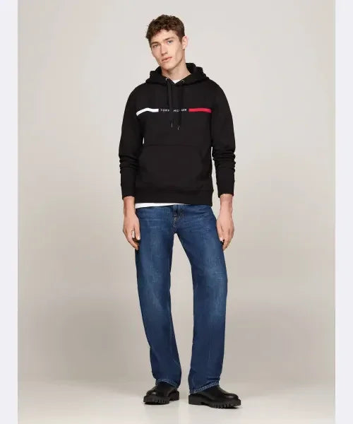 HILFIGER CHEST INSERT HOODY 235315