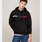 HILFIGER CHEST INSERT HOODY 235315