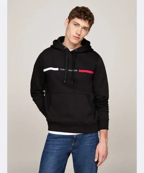 HILFIGER CHEST INSERT HOODY 235315
