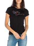UESS FLAME LOGO - ORGANIC STREAM STRETCH JSY 180 W3RI47KA0Q1 JBLK - LUX54