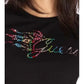 UESS FLAME LOGO - ORGANIC STREAM STRETCH JSY 180 W3RI47KA0Q1 JBLK - LUX54