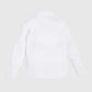 USTABLE LS SHIRT_ - ORGANIC STR. POPELINE 130GSM N81H07WE5W0 TWHT - LUX54
