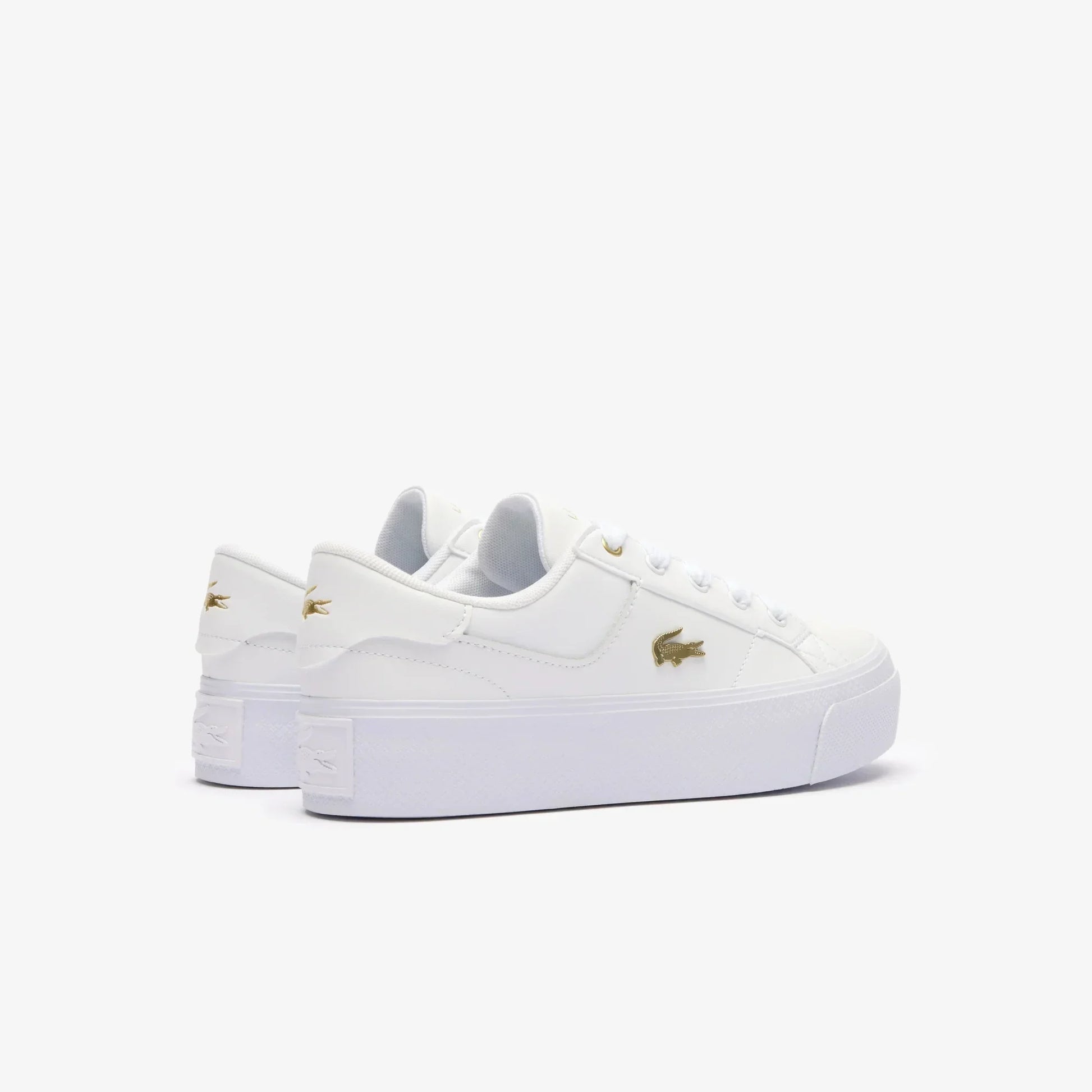 ZIANE PLATFORM 124 2 CFA WHT/GLD 721144 - LUX54