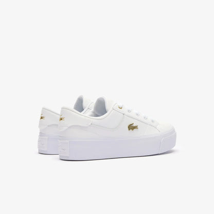 ZIANE PLATFORM 124 2 CFA WHT/GLD 721144 - LUX54