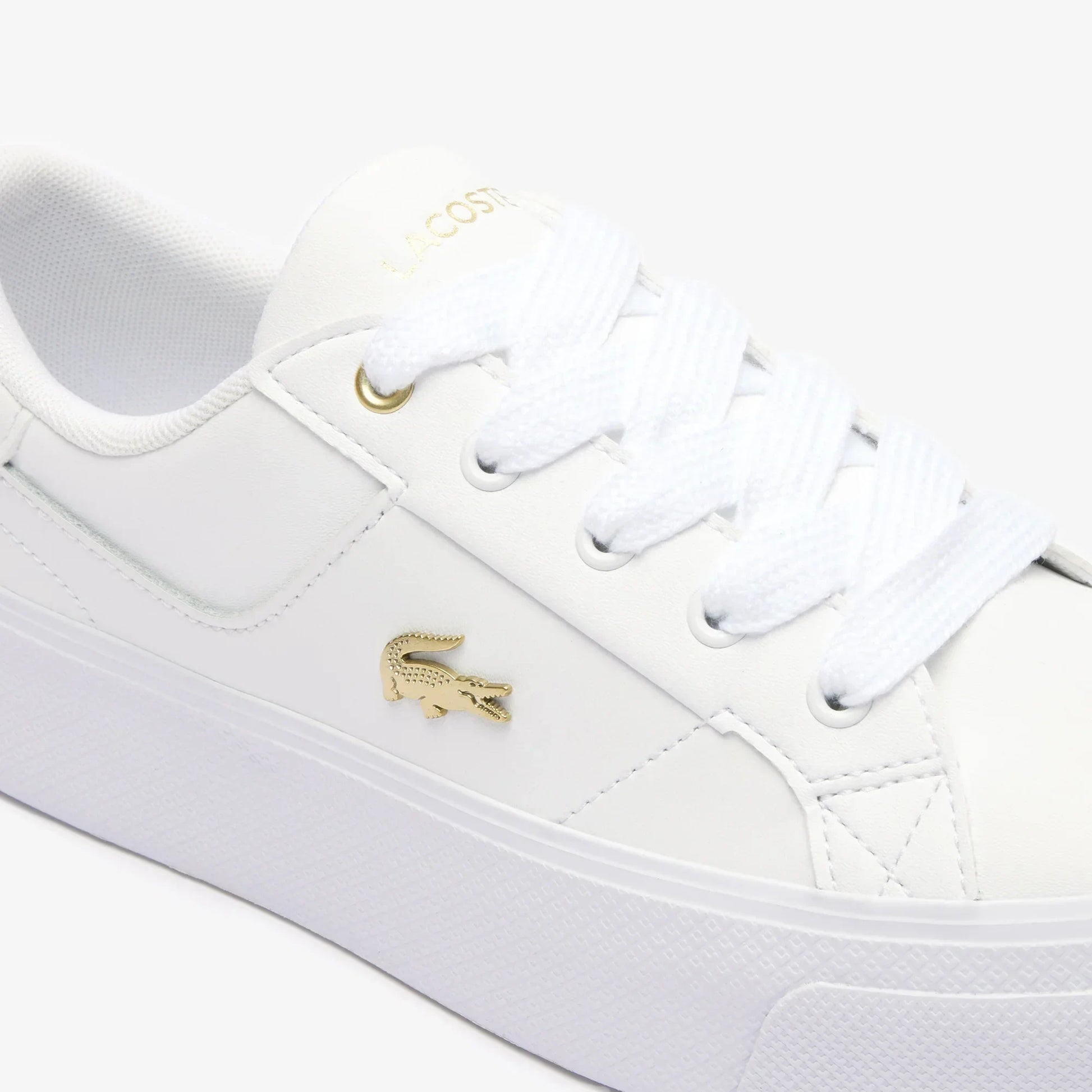 ZIANE PLATFORM 124 2 CFA WHT/GLD 721144 - LUX54